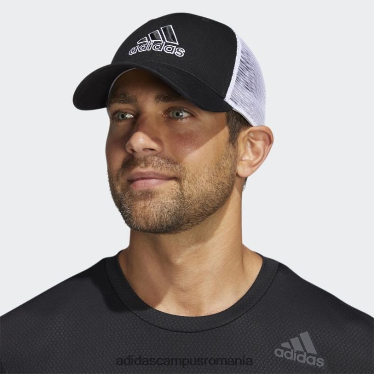 adidas campus romania pălărie snapback din plasă structurată neagră bărbați negru J266N28090