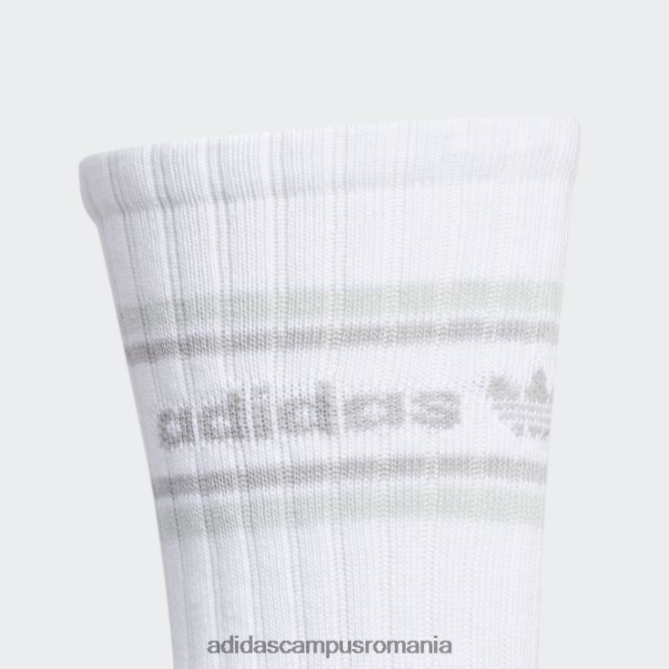 adidas campus romania șosete albe forum rib crew 3 perechi bărbați alb J266N27661