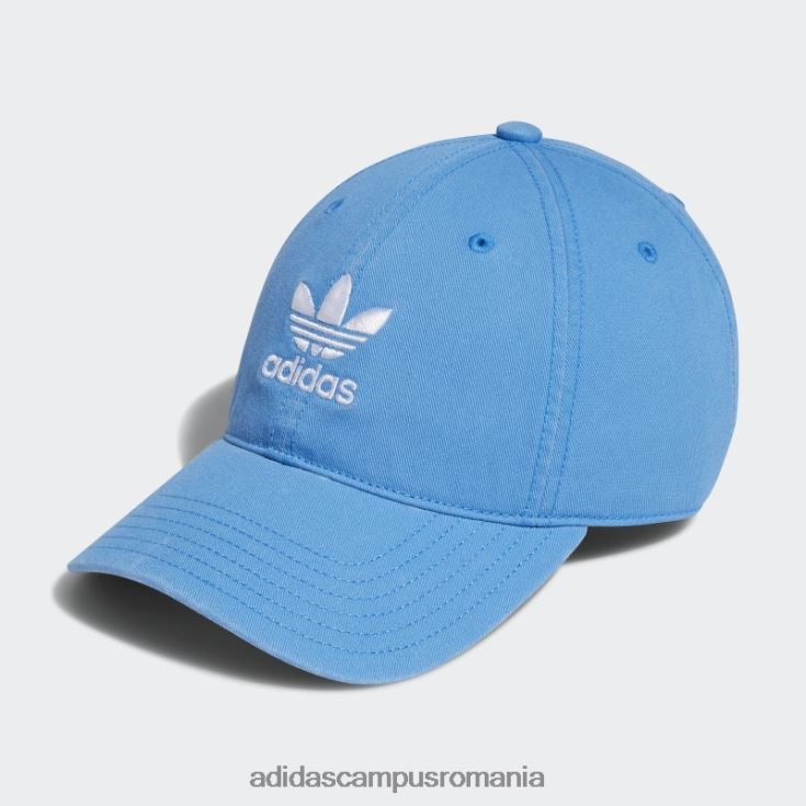 adidas campus romania pălărie albastră relaxată cu bretele la spate bărbați albastru alb J266N28087