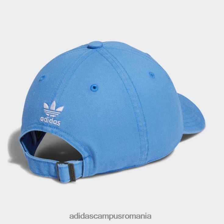adidas campus romania pălărie albastră relaxată cu bretele la spate bărbați albastru alb J266N28087