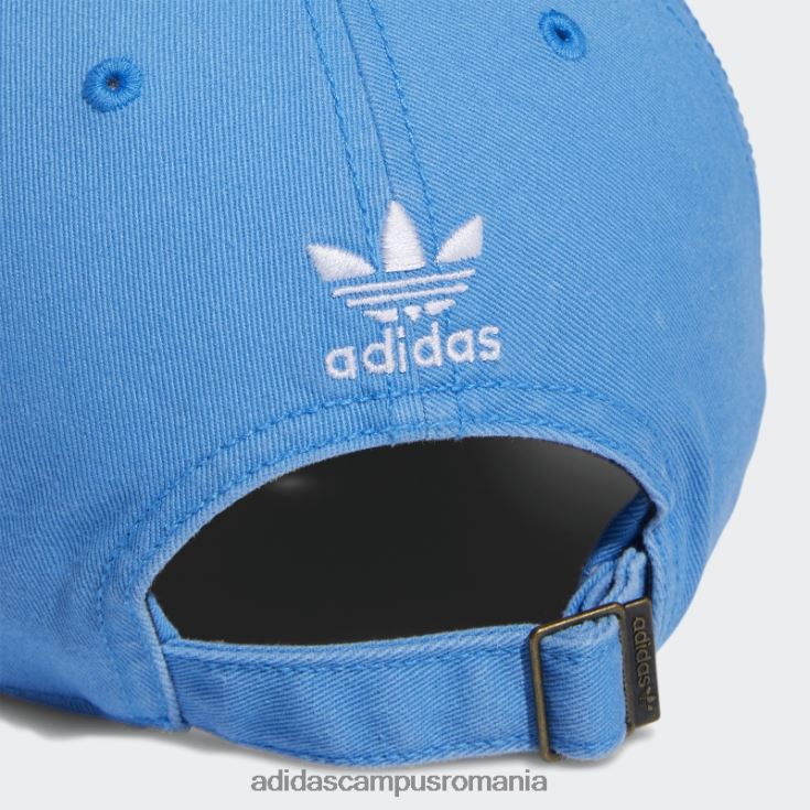 adidas campus romania pălărie albastră relaxată cu bretele la spate bărbați albastru alb J266N28087
