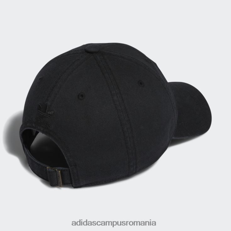 adidas campus romania pălărie neagră relaxată cu bretele la spate bărbați negru J266N27468