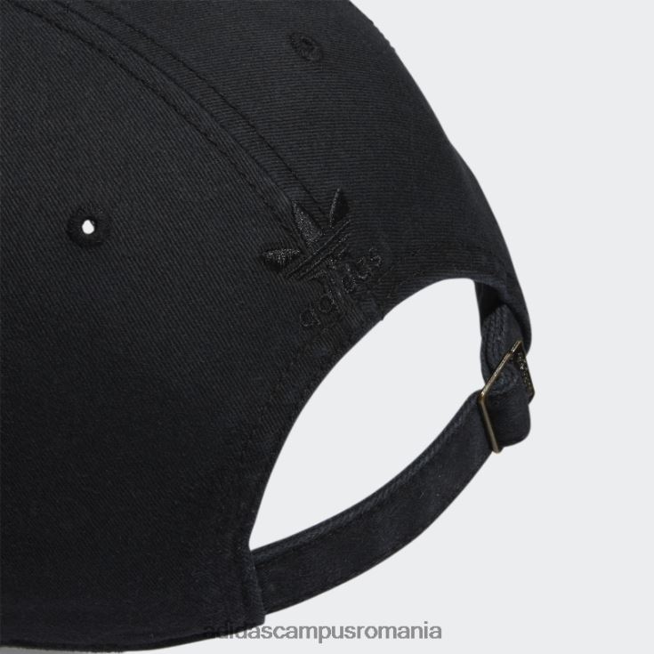 adidas campus romania pălărie neagră relaxată cu bretele la spate bărbați negru J266N27468