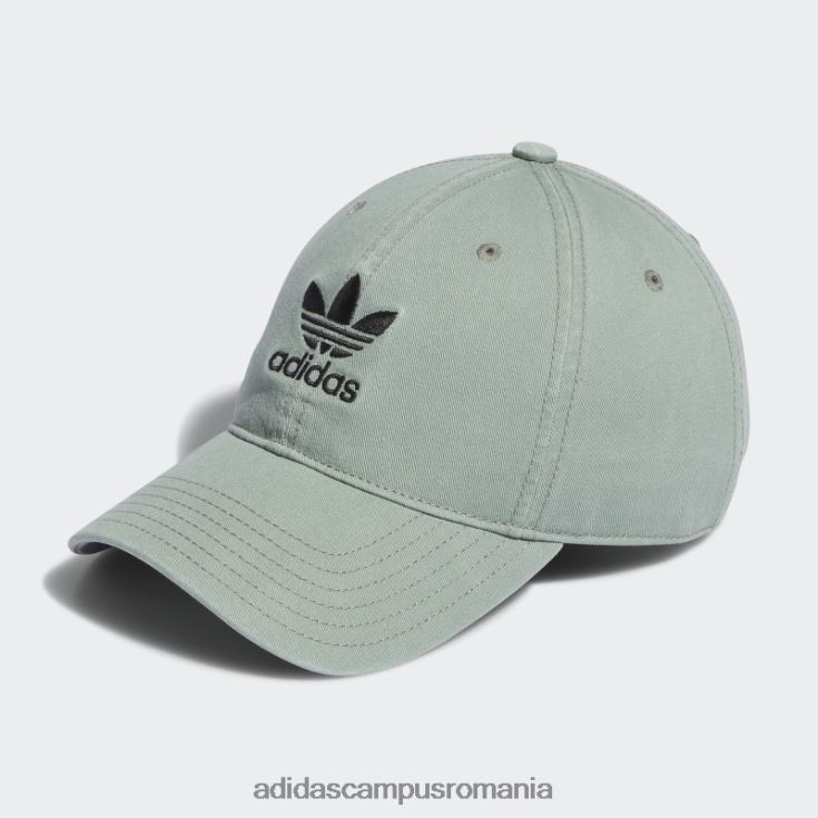 adidas campus romania pălărie relaxată cu bretele adidas argintie bărbați argintiu/negru J266N28136