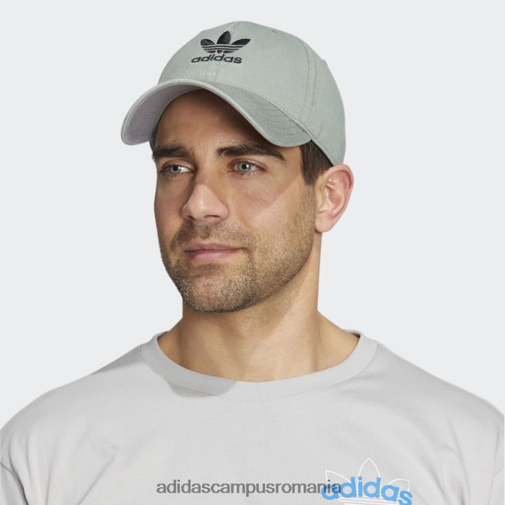 adidas campus romania pălărie relaxată cu bretele adidas argintie bărbați argintiu/negru J266N28136