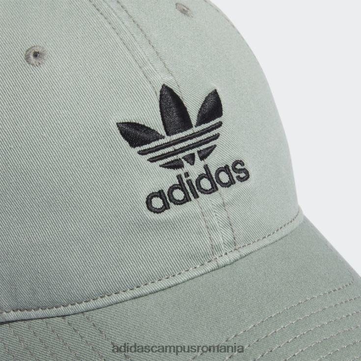 adidas campus romania pălărie relaxată cu bretele adidas argintie bărbați argintiu/negru J266N28136
