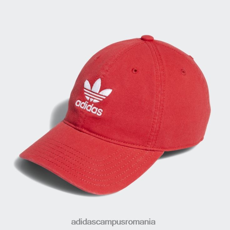 adidas campus romania pălărie roșie cu bretele relaxate bărbați roșu J266N27825