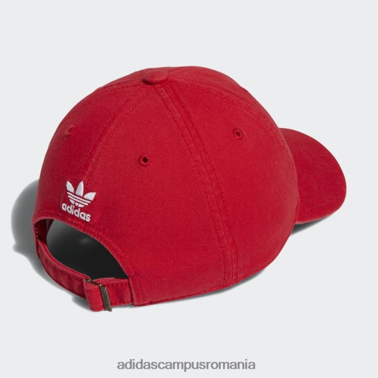 adidas campus romania pălărie roșie cu bretele relaxate bărbați roșu J266N27825