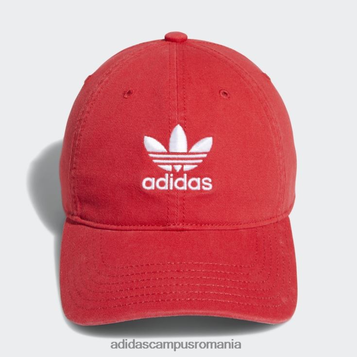 adidas campus romania pălărie roșie cu bretele relaxate bărbați roșu J266N27825
