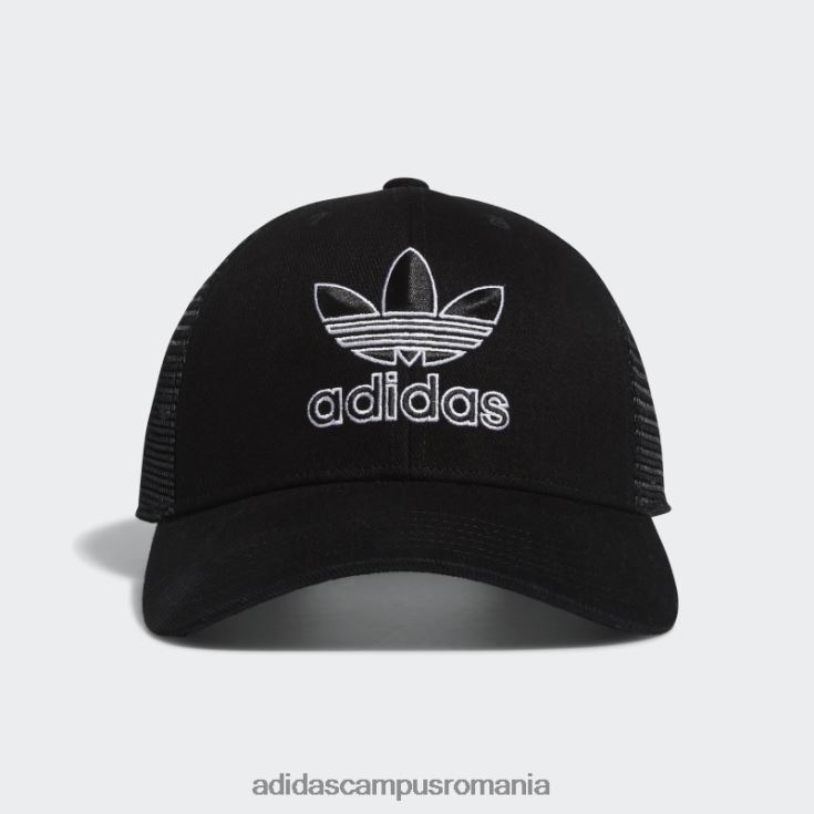 adidas campus romania pălărie trucker neagră structurată bărbați negru J266N27579