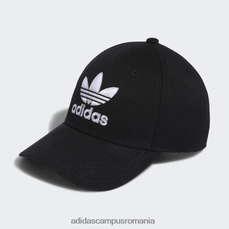 adidas campus romania icon snapback pălărie neagră bărbați negru/alb/piatră J266N221631