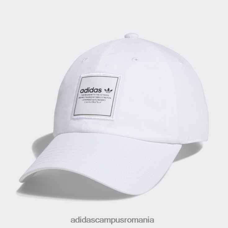 adidas campus romania pălărie albă de forum relaxată bărbați alb negru J266N221724