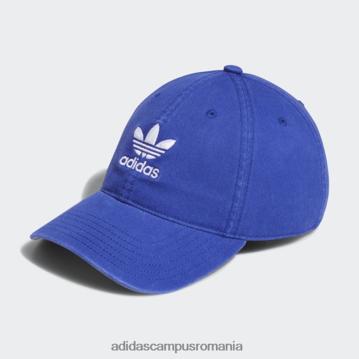 adidas campus romania pălărie albastră, relaxată, cu bretele adidas bărbați albastru alb J266N221609