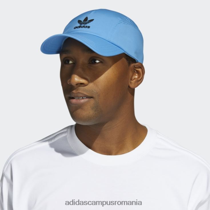 adidas campus romania pălărie cu bretele de semnalizare albastră bărbați albastru/negru J266N221637