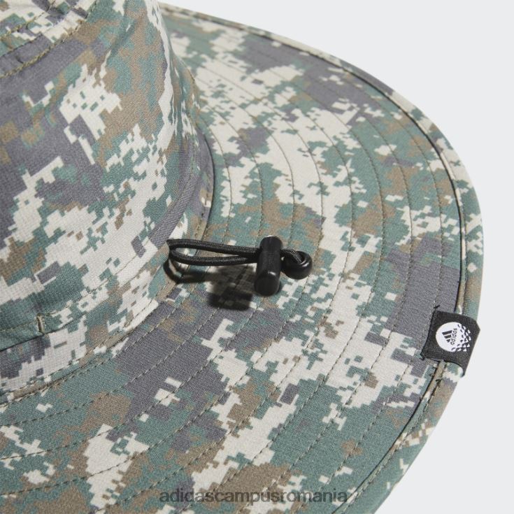 adidas campus romania pălărie de soare de golf cu boruri largi, camo digital adidas bărbați camuflaj digital J266N221642