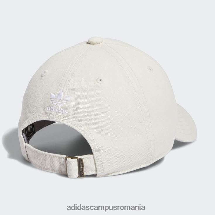 adidas campus romania pălărie elegantă, relaxată, cu bretele, albă bărbați alb J266N221599