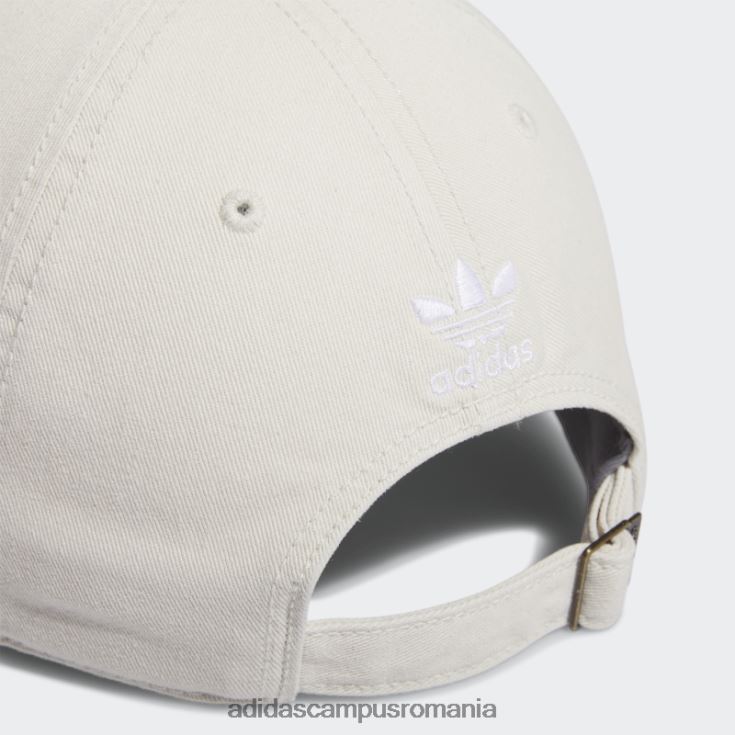 adidas campus romania pălărie elegantă, relaxată, cu bretele, albă bărbați alb J266N221599