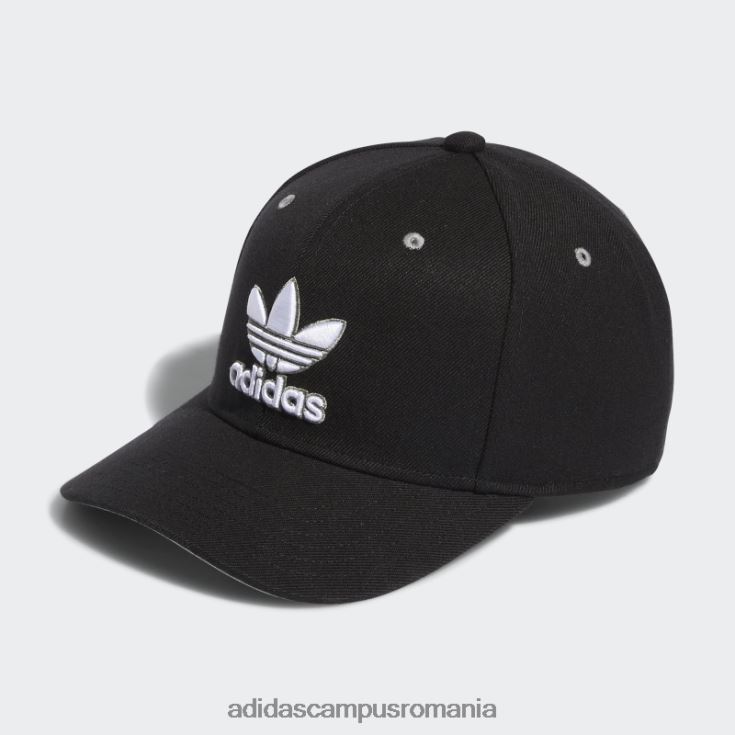 adidas campus romania pălărie modernă pre-curbată negru adidas bărbați negru/alb/argintiu J266N221624
