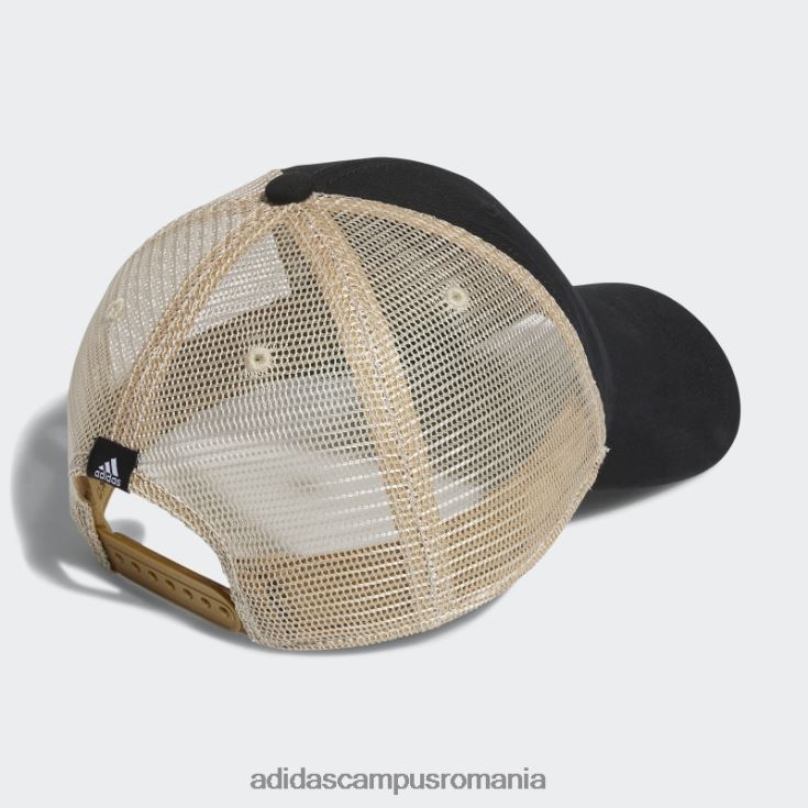 adidas campus romania pălărie neagră snapback din plasă relaxată bărbați negru J266N221692