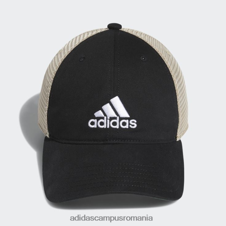 adidas campus romania pălărie neagră snapback din plasă relaxată bărbați negru J266N221692