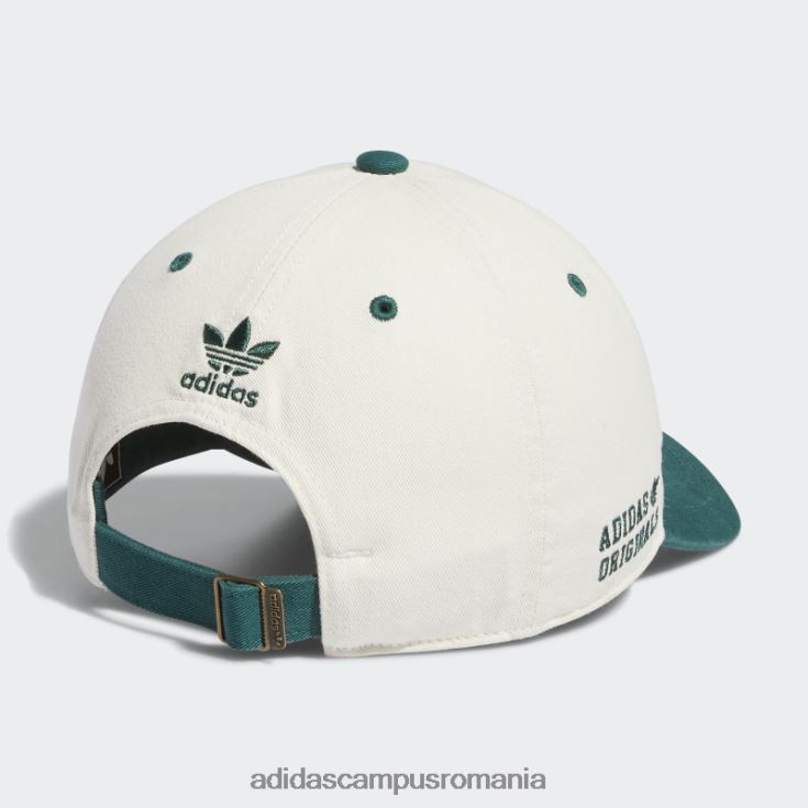 adidas campus romania pălărie nouă, albă, relaxată, adidas bărbați alb/verde J266N221597