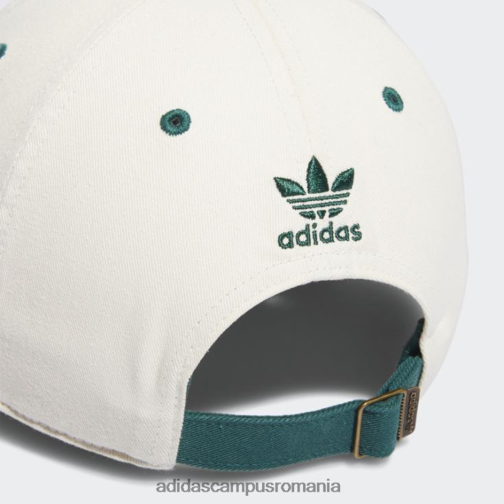 adidas campus romania pălărie nouă, albă, relaxată, adidas bărbați alb/verde J266N221597