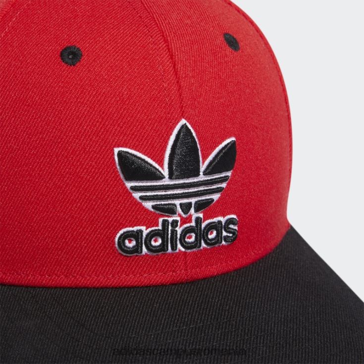 adidas campus romania pălărie pre-curbată modern stacojiu bărbați stacojiu/negru/alb J266N221647