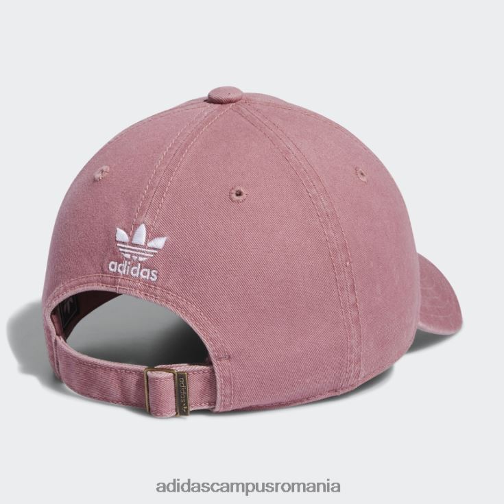 adidas campus romania pălărie roz relaxată cu bretele la spate bărbați roz/alb J266N221598