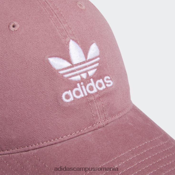 adidas campus romania pălărie roz relaxată cu bretele la spate bărbați roz/alb J266N221598