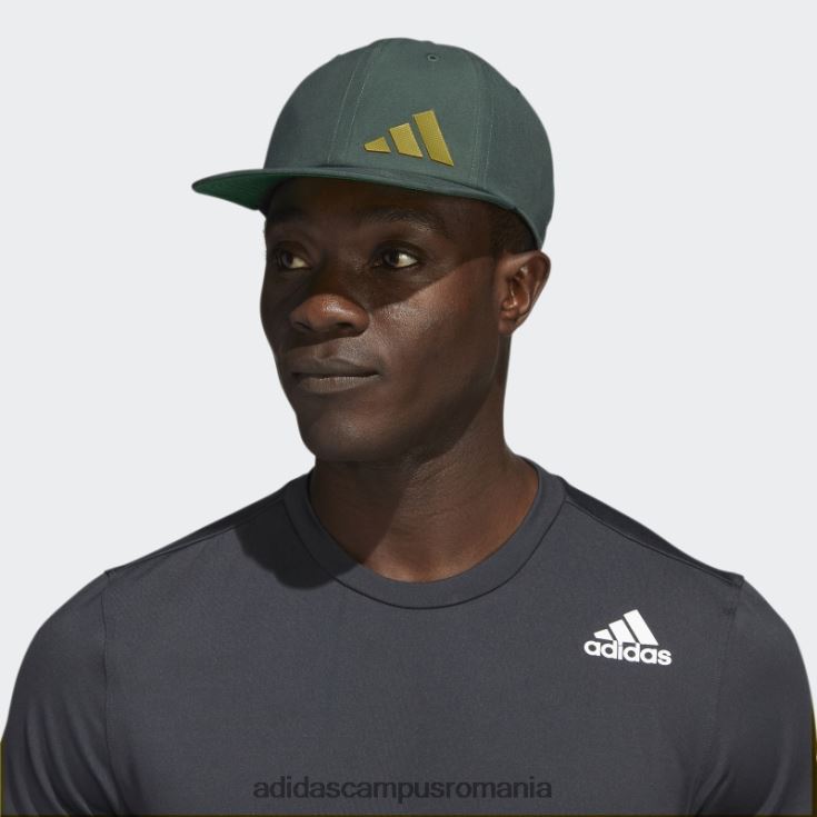 adidas campus romania pălărie snapback cu 3 bare offset oxid verde bărbați oxid verde/măsline J266N221743
