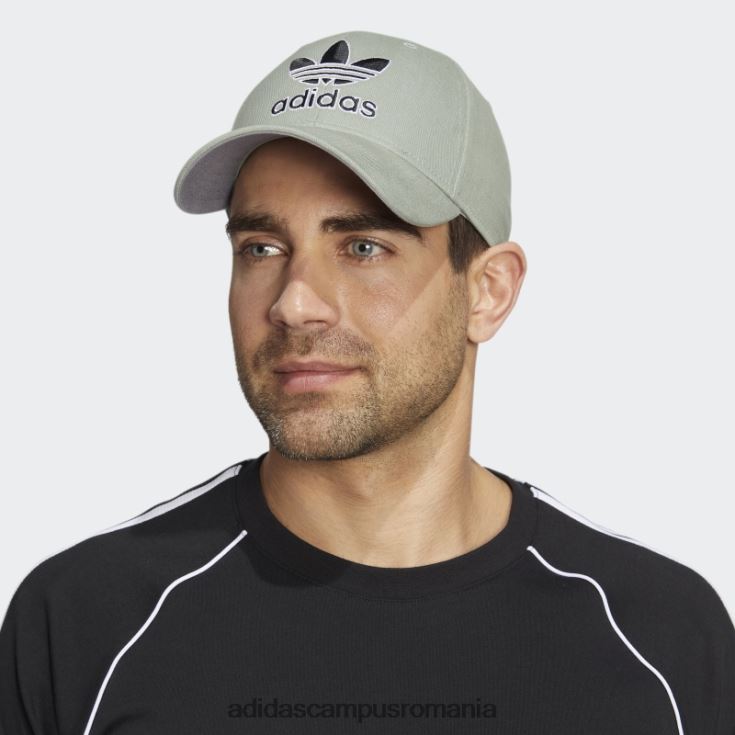 adidas campus romania pălărie snapback cu pictogramă argintie bărbați argintiu/negru/alb J266N221689