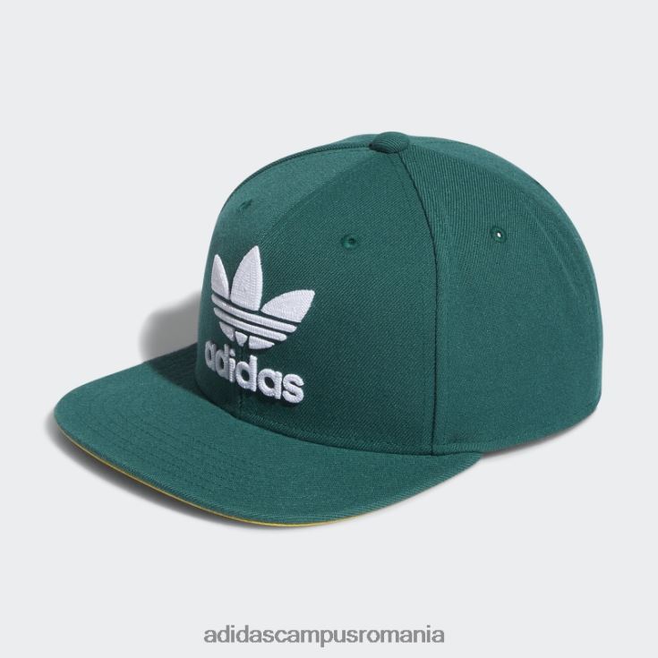 adidas campus romania pălărie verde trefoil snapback adidas bărbați verde/aurie J266N221699