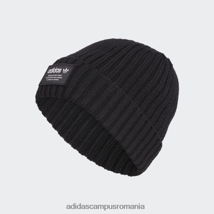 adidas campus romania rib cuff beanie negru adidas bărbați alb negru J266N221600