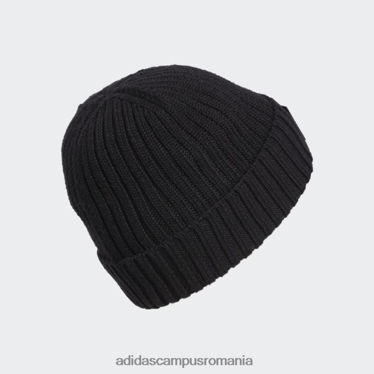adidas campus romania rib cuff beanie negru adidas bărbați alb negru J266N221600