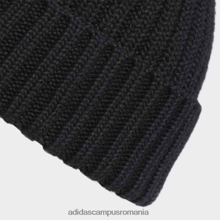 adidas campus romania rib cuff beanie negru adidas bărbați alb negru J266N221600
