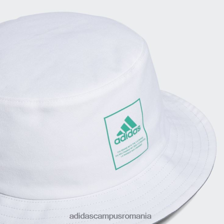 adidas campus romania stil de viață spălat pălărie albă bărbați alb/verde/gri J266N221733
