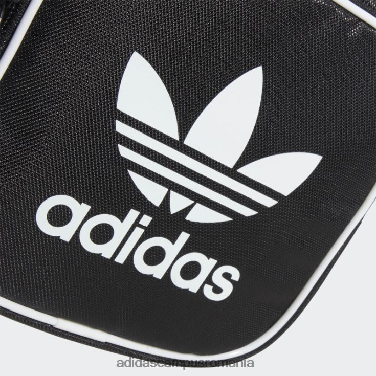 adidas campus romania geantă de prânz santiago neagră bărbați negru J266N221464