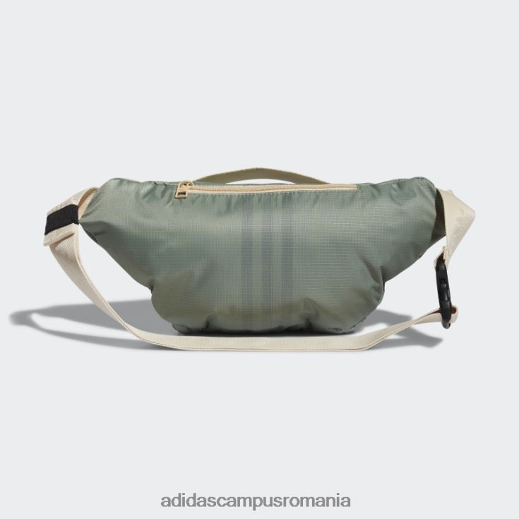 adidas campus romania geantă de talie sport argintie bărbați argint/nisip J266N221497