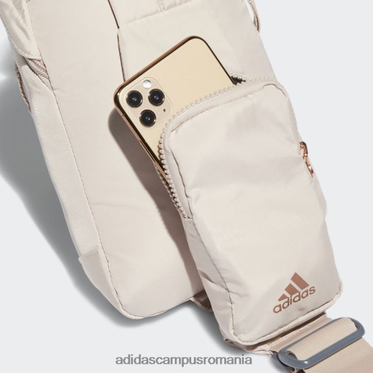 adidas campus romania geantă de tip sling bej essentials bărbați bej/aur roz J266N221479