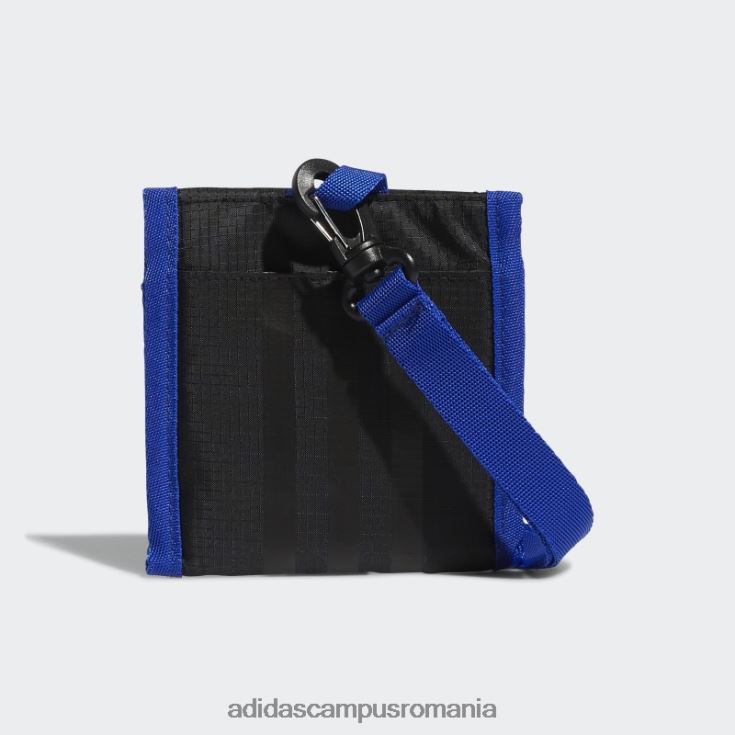 adidas campus romania geanta crossbody cu lanyard albastru bărbați negru/albastru/roz J266N221512