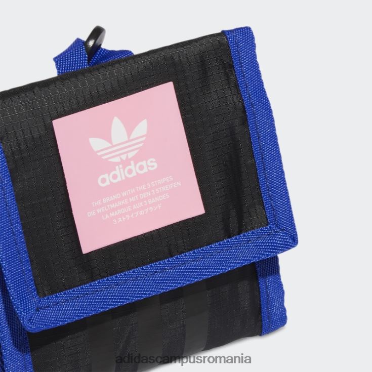adidas campus romania geanta crossbody cu lanyard albastru bărbați negru/albastru/roz J266N221512