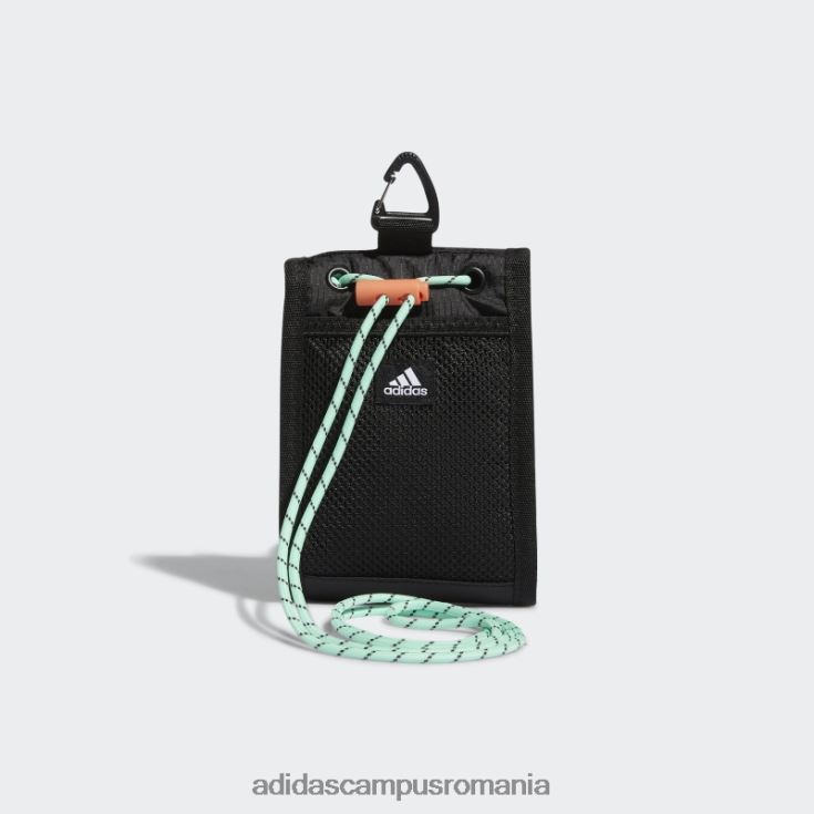 adidas campus romania husă de gât geantă de cruce mentă bărbați negru/mentă/coral J266N221482