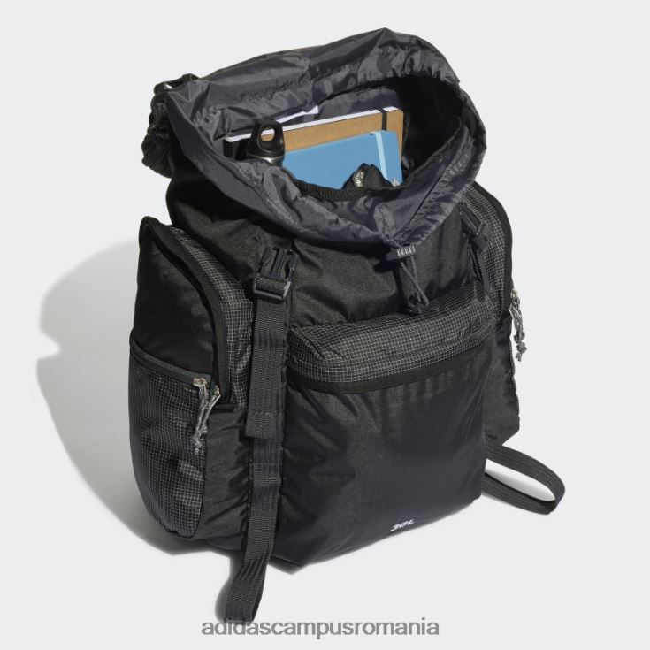 adidas campus romania negru aventură toploader rucsac moda bărbați negru J266N221455