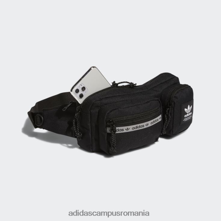 adidas campus romania negru originals dreptunghi crossbody bărbați alb negru J266N221442