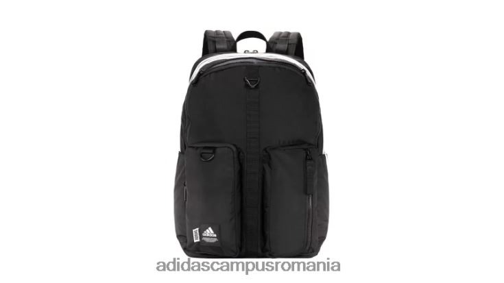 adidas campus romania rucsac iconic cu 3 dungi negru bărbați alb negru J266N221457