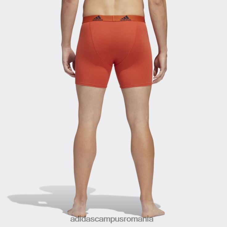 adidas campus romania Boxer albastru din bumbac elastic 3 perechi adidas bărbați albastru/cerneală/roșu J266N221921