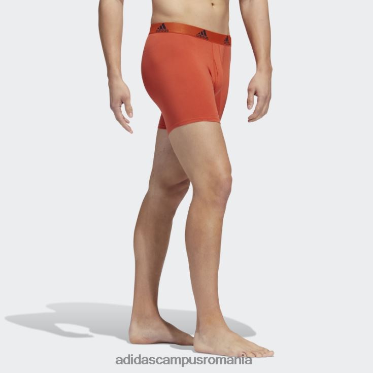 adidas campus romania Boxer albastru din bumbac elastic 3 perechi adidas bărbați albastru/cerneală/roșu J266N221921