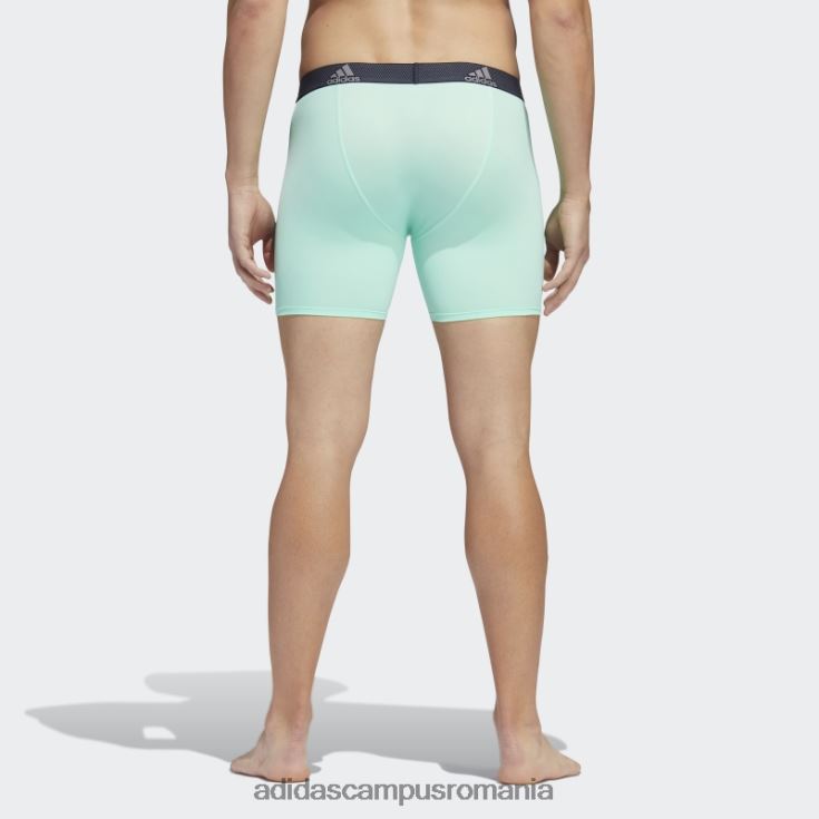 adidas campus romania Boxer de performanta menta 3 perechi bărbați mentă/cerneală/gri J266N221916