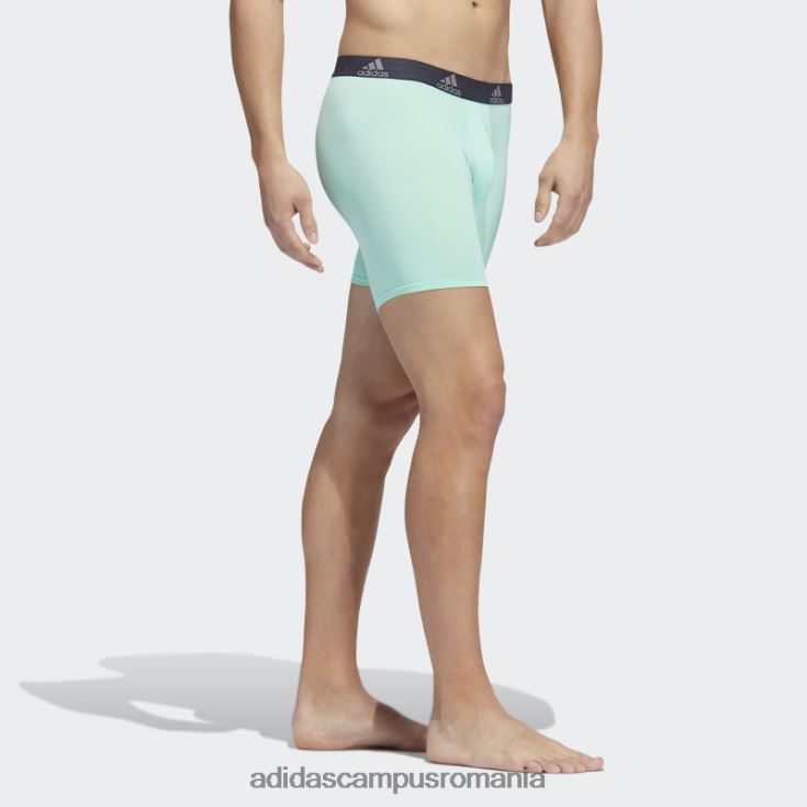 adidas campus romania Boxer de performanta menta 3 perechi bărbați mentă/cerneală/gri J266N221916