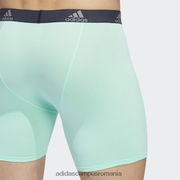 adidas campus romania Boxer de performanta menta 3 perechi bărbați mentă/cerneală/gri J266N221916